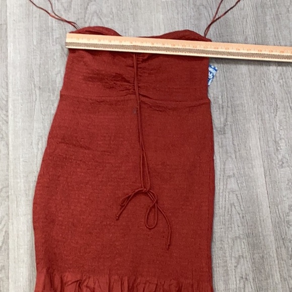 NWT Free People Beach Babe Smocked Bodycon Dress size Large - Picture 7 of 10